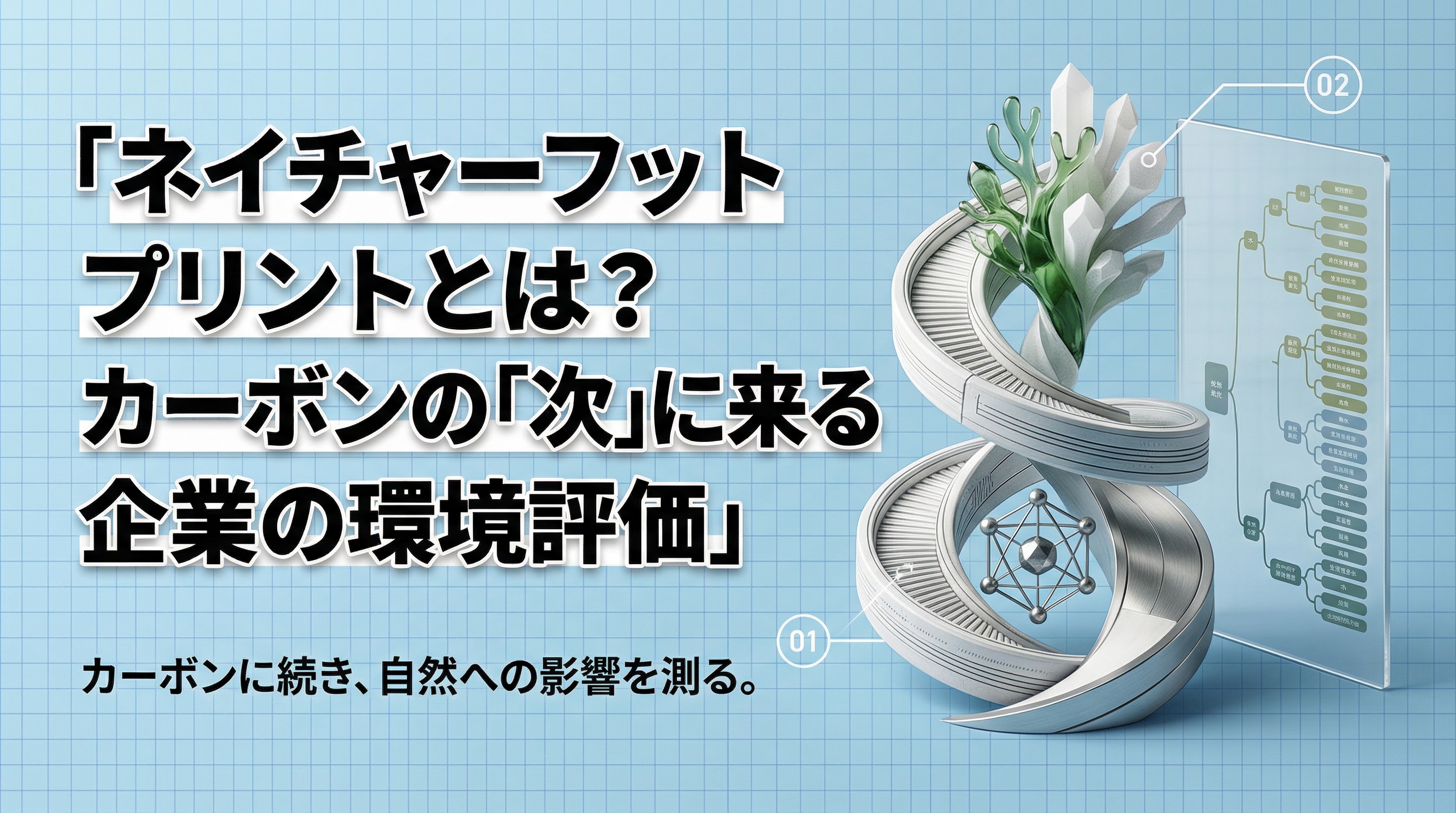 ネイチャーフットプリントの概念イメージ